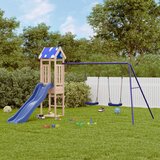 VidaXL Vanjski set za igru od masivne borovine VidaXL Vanjski set za igru od masivne borovine Slike