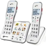 Brezžični telefon AmpliDECT 595-2 s fotografijami in 50 dB, (5000506917)