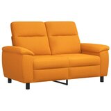  Set sofe 2 pcs Tamno žuta Tkanina - Tamnožuta 2-sjedalna (120 cm) + 3-sjedalna | shoptok.hr