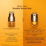 Clarins Double Serum Eye serum protiv bora za područje oko očiju s hranjivim učinkom 20 ml | shoptok.hr