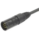 406538 audio cable 1.5 m XLR (5-pin) Black