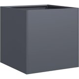 Maison Chic Cvetlični Lonec - Cvetlično korito antracit 40x40x40 cm Hladno valjano jeklo, (21789200) | Shoptok.si