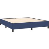  Okvir za krevet bez madraca plavi 180x200 cm od tkanine | shoptok.hr