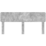  Uzglavlje s uzglavljem Betonski sivi 200 cm Konstruirano drvo | shoptok.hr