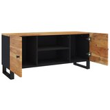 TV ormarić 105 x 33 x 46 cm od masivnog bagremovog drva - 1 Masivno bagremovo drvo | shoptok.hr