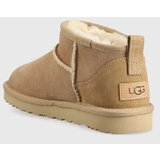 Ugg Cipele za snijeg od brušene kože Classic Ultra Mini W W Classic Ultra Mini, boja: smeđa, 1116109.SAN | shoptok.hr