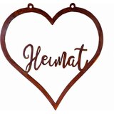 Badeko Okrasek "Heimat " v obliki srca za obešanje Cene