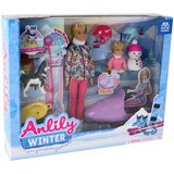 Anlily Lutka za igru Anlily sa klizaljkama i sanjkama - | Shoptok.si