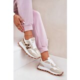 Boto Sneakers Sports Shoes Women's Leopard Beige Kalelia | shoptok.hr