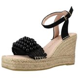 Macarena Espadrile Sandalias Mujer Modèle Moons5 Črna Cene