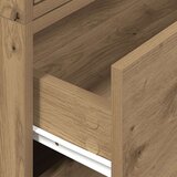 vidaXL Omarice z 2 predaloma 2 kosa artisan hrast 60x31x40 cm inž. les | Shoptok.si