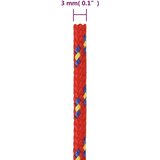  Brodski konop crveni 3 mm 100 m od polipropilena | shoptok.hr