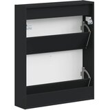  Ormar za cipele na zidu ZWOLLE 71 x 17 x 86 cm Crna - Crna | shoptok.hr