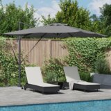 vidaXL Kantilevrski Roma parasol 286 x 285 x 270 cm Aluminij | Shoptok.si