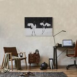  Slika - Dancing Cranes (1 Part) Wide 60x40 Premium Print | shoptok.hr
