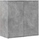  Komoda siva boja betona 79x38x80 cm od konstruiranog drva | shoptok.hr