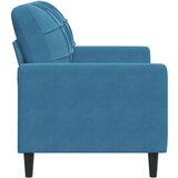  Dvosjed Plava 120 cm baršunasti | shoptok.hr