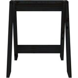 vidaXL Stolci 2 kom crni 40 x 40 x 45 cm od masivne borovine | shoptok.hr
