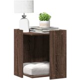 vidaXL Kutija z mačji pijesak boja hrasta 42x42x51cm konstruirano drvo | shoptok.hr