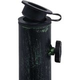 vidaXL stojalo za senčnik zeleno 12 kg 49 cm lito železo | Shoptok.si