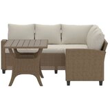 Venture Home vrtna kutna lounge garnitura Brentwood, bež | shoptok.hr