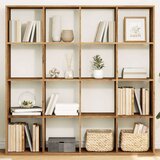 vidaXL Ormarić z knjige boja hrasta 137,5x29x137,5cm konstruirano drvo | shoptok.hr