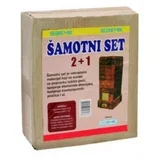 Šamotni set 2 plus 1