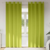  Zavjese za blackout s prstenovima 2 pcs Zelena 245 x 140 cm | shoptok.hr