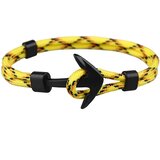 IZMAEL Zapestnica Rope Anchor - Rumena | Shoptok.si