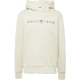 Gant Sweater majica bež / mornarsko plava / svijetlocrvena / bijela