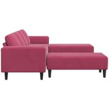  Set sofe 3 pcs boja crnog vina Baršun | shoptok.hr