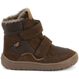 Froddo škornji G3160247 BAREFOOT TEX WINTER podloženi U dark brown 30 Cene