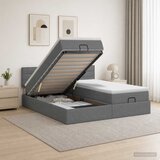  od pjene s madracem i LED-om Tamnosiva 200 x 200 cm | shoptok.hr