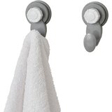 Tendance samolepljiva kukica 4,2x4,5x8,8cm pp sivo bela | ePonuda.com