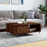  Stolić za kavu smeđa boja hrasta 90x60x35 cm konstruirano drvo | shoptok.hr