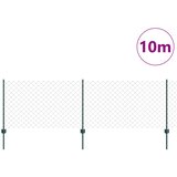  Ograda od lančanih veza s postom 10 x 0,8 m Zelena Mreža | shoptok.hr