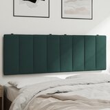 vidaXL Vzglavna stranica temno zelena 140 cm žamet, (21059195) | Shoptok.si
