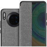 Cadorabo Ohišje, združljivo z Huawei MATE 30 v siva - Pametni ovitek v videzu vlaken - Zaščitni ovitek s funkcijo stojala, (20550511) | Shoptok.si