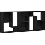  Biblioteka crni hrast 67x24x161 cm Inženirsko drvo | Shoptok.si