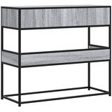  Konzolni stol boja hrasta 90x35x80 cm konstruirano drvo | shoptok.hr