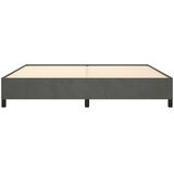  Okvir za krevet bez madraca tamnosivi 200x200 cm baršunasti | Eponuda.com