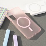  Torbica Magsafe Matte PC za Samsung S931B Galaxy S25 roze Cene