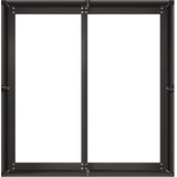  Sadilica crna 80x80x40 cm od hladno valjanog čelika | shoptok.hr