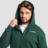 GymBeam zone zip up hoodie forest 112165 | ePonuda.com