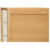 Hübsch Stenska vitrina v hrastovem dekorju v naravni barvi 40x40x27 cm Poetic – | Shoptok.si