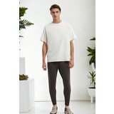 Dewberry 75226 Mens Oversized Fit Crew Neck T-Shirt-WHITE | Shoptok.si