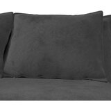 Bessagi Home Dvosed Z Ležiščem Bella, Temno Siva | Shoptok.si