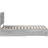  Okvir za krevet Siva Sonoma 90 x 200 cm Konstruirano drvo | shoptok.hr