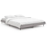 Maison Chic Posteljni okvir - Dvoposteljna postelja - Zakonska postelja siva sonoma 140x190 cm inženirski les-J15210, (21774347) | Shoptok.si