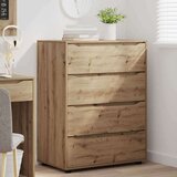vidaXL omare za shranjevanje 2 pcs umetni hrast 80 x 48 x 105 cm | Shoptok.si